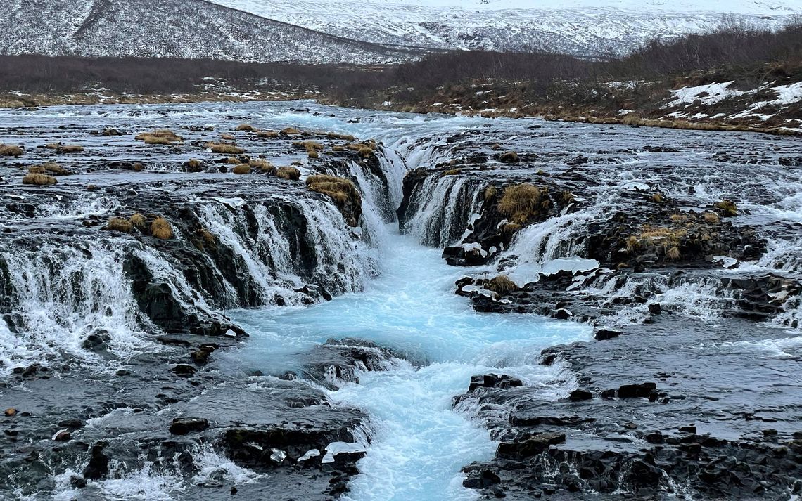 Accessing Hlauptungufoss and Brúarfoss from the Golden Circle