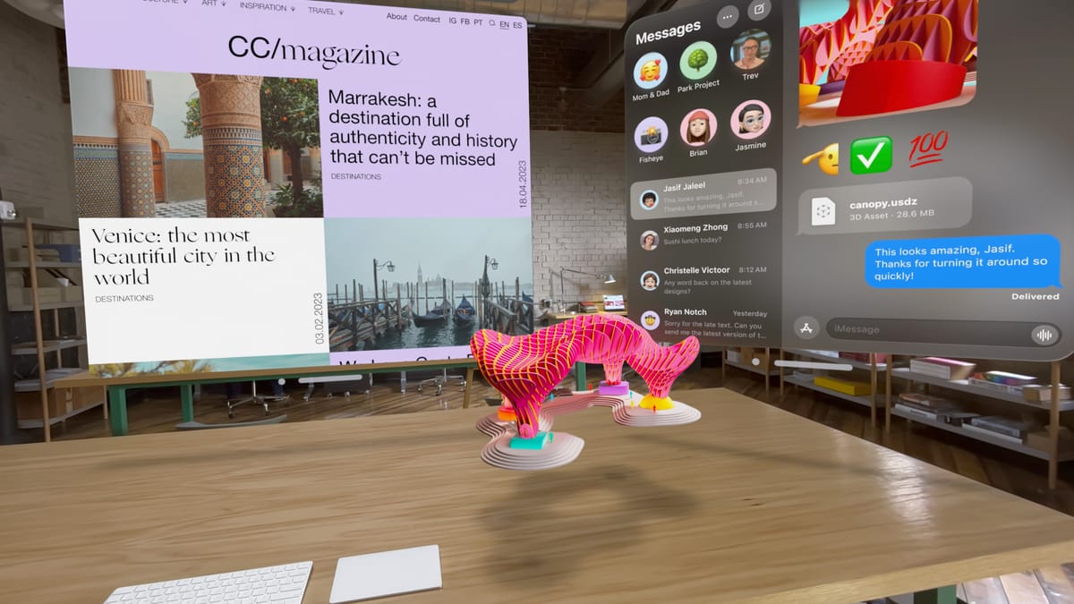 Apple Vision Pro finally supports WebXR by default